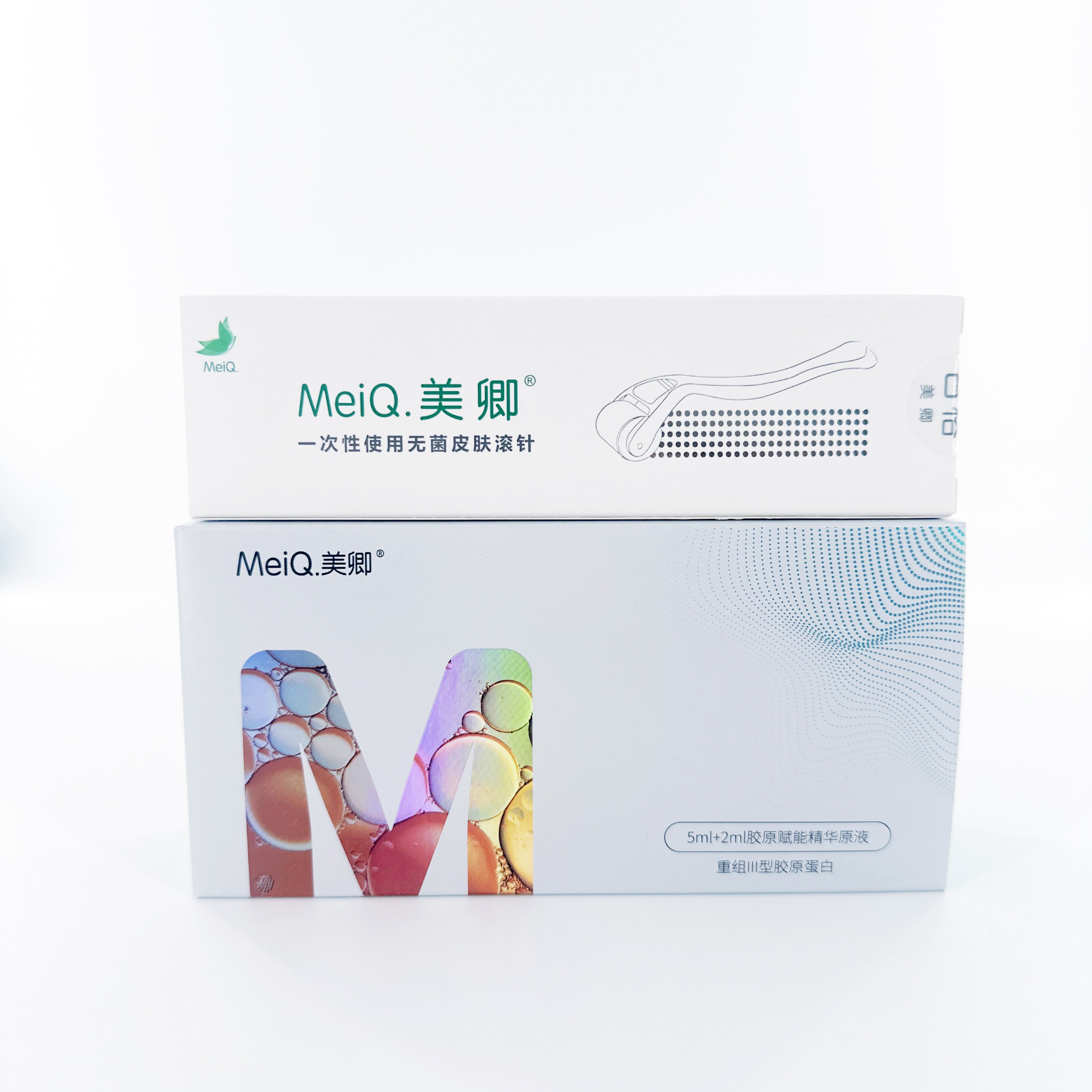 Type III Human-Like Collagen Solution with 0.75mm Dermal Roller Kit
