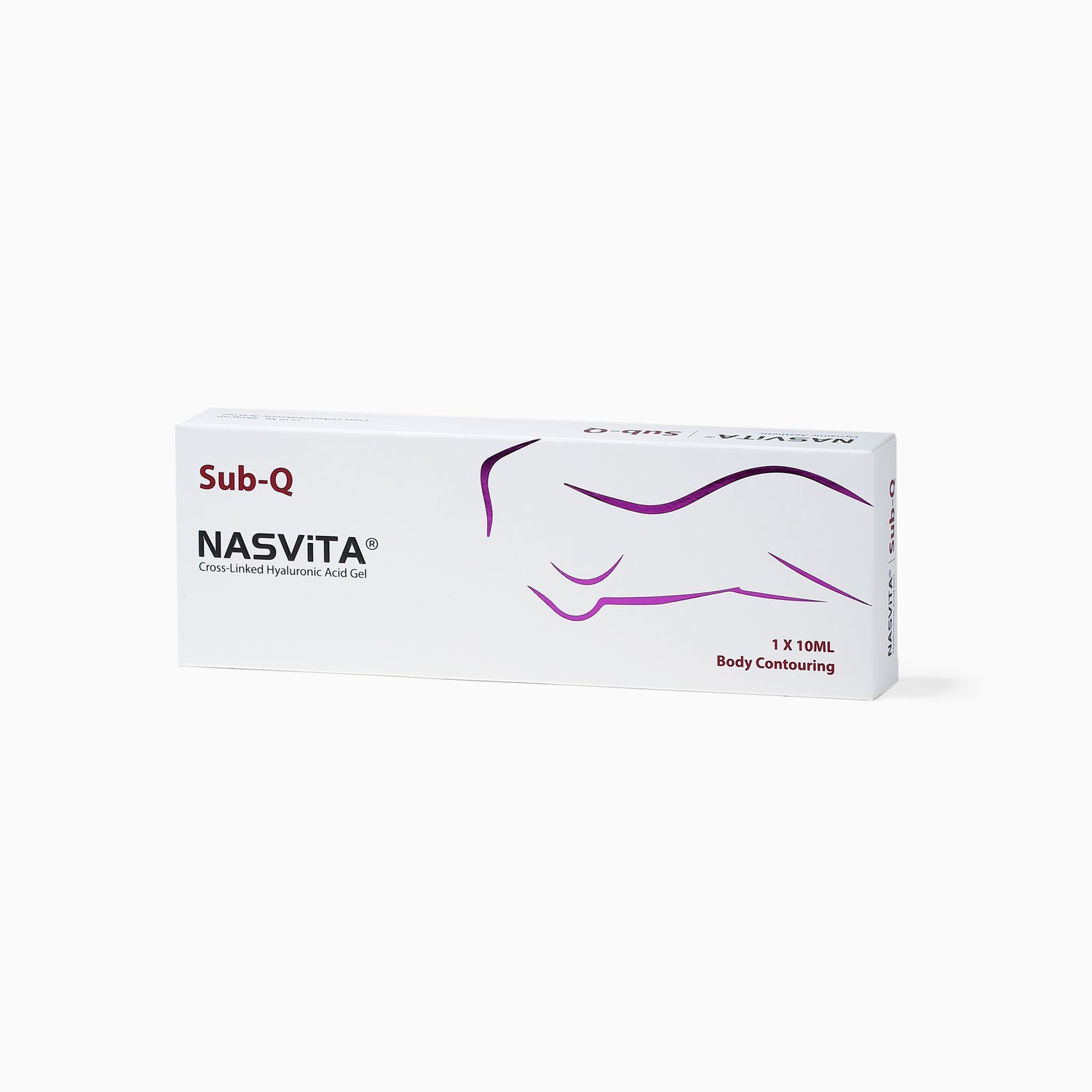 NASViTA Hyaluronic Acid Dermal Filler Sub-Q 10 ml for Breast and Buttocks