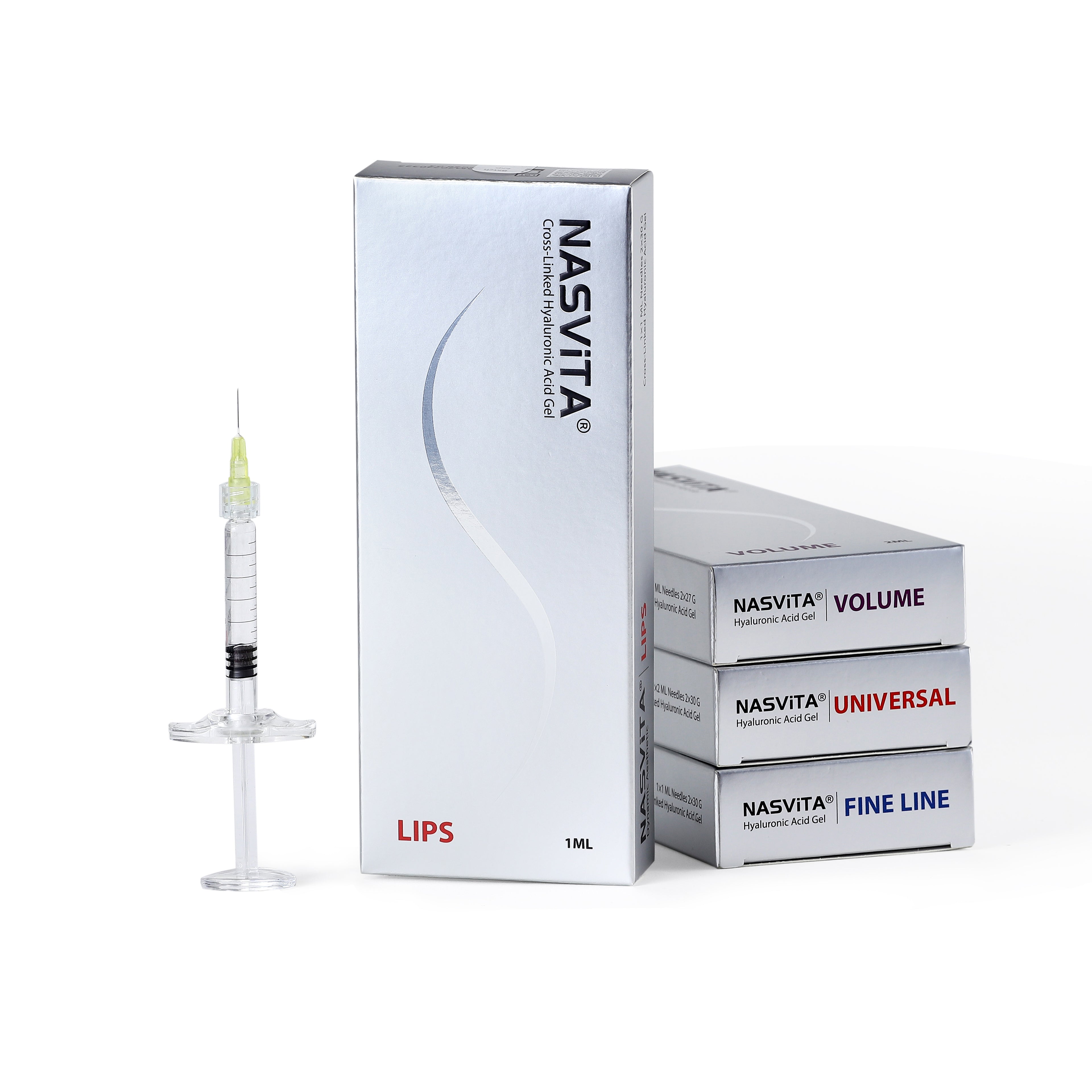 NASViTA UNIVERSAL Hyaluronic Acid Filler for Wrinkles Correction 2ML