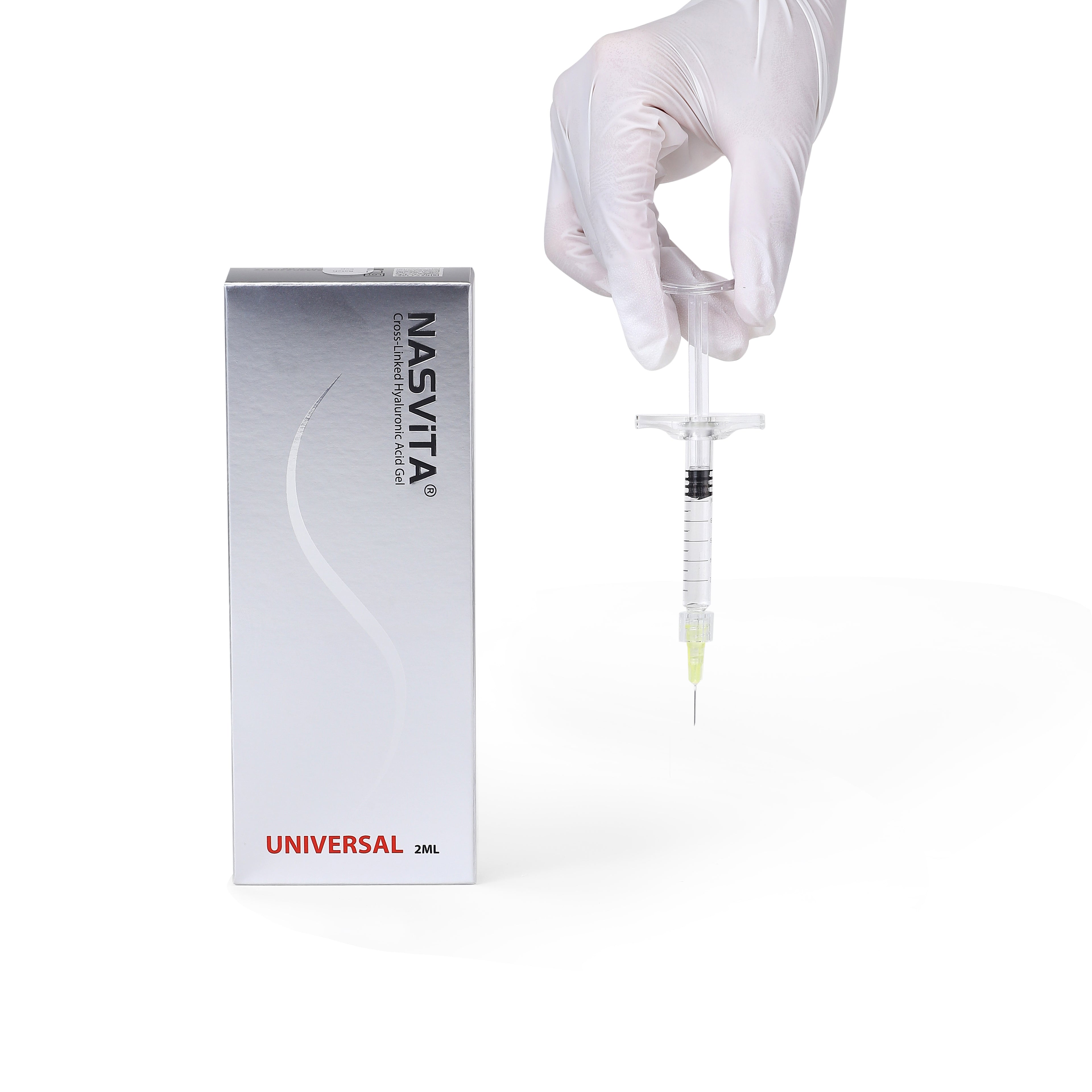 NASViTA UNIVERSAL Hyaluronic Acid Filler for Wrinkles Correction 2ML