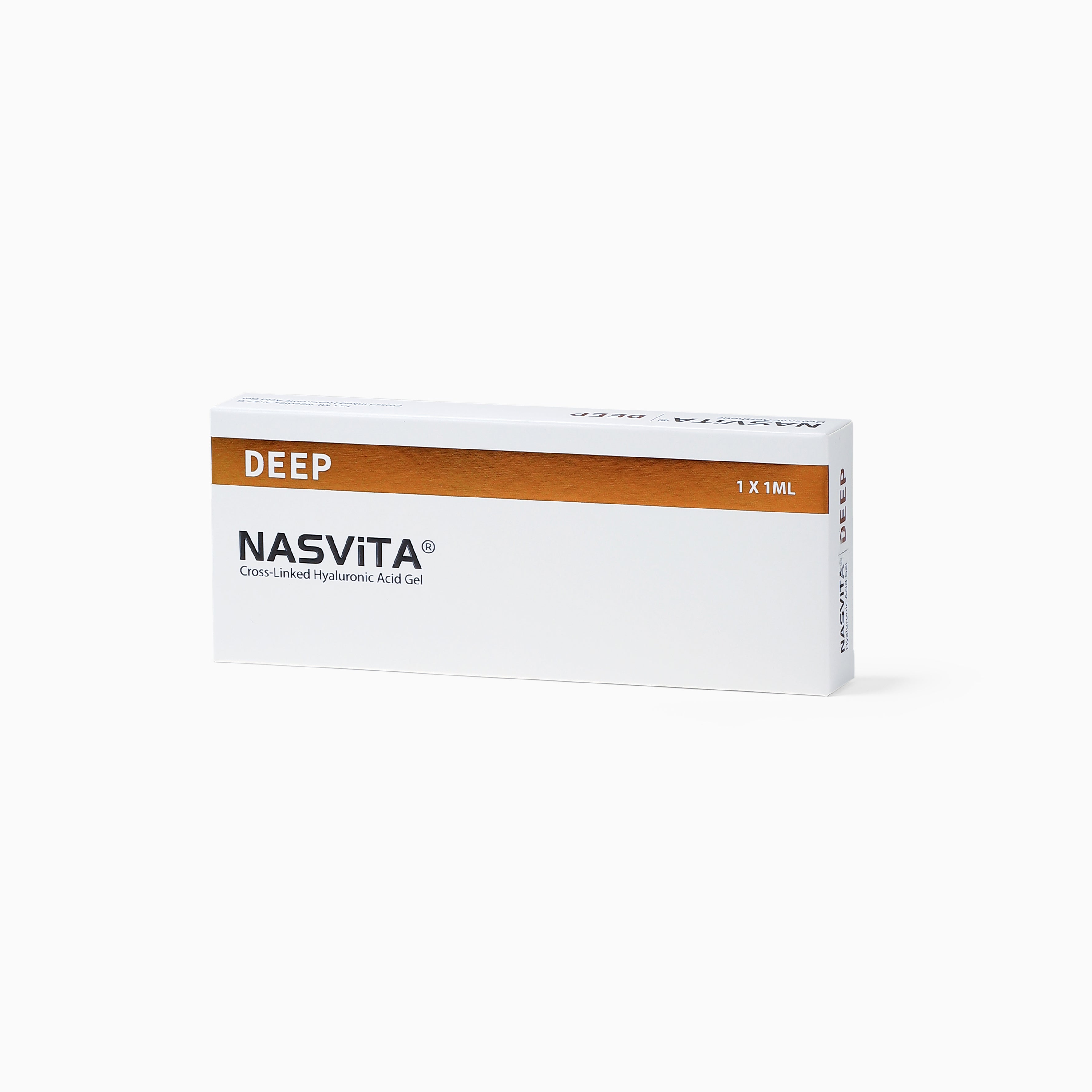 NASViTA Cross Linked Hyaluronic Acid Filler Deep 1 ml For Nasolabial Folds