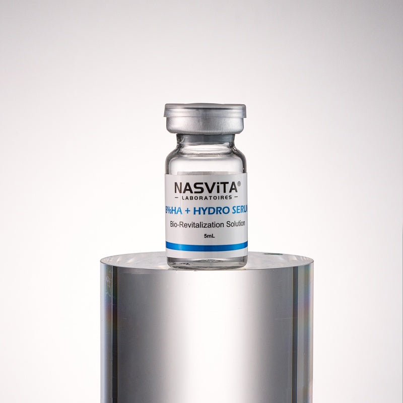 NASViTA Bio-Revitalization Solution 8%HA + HYDRO SERUM 5ML*5 Vials
