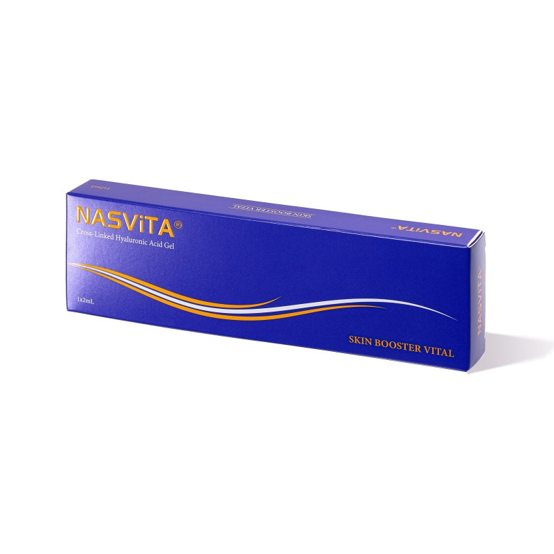 NASViTA® SKIN BOOSTER VITAL Cross-Linked Hyaluronic Acid Gel 2ML