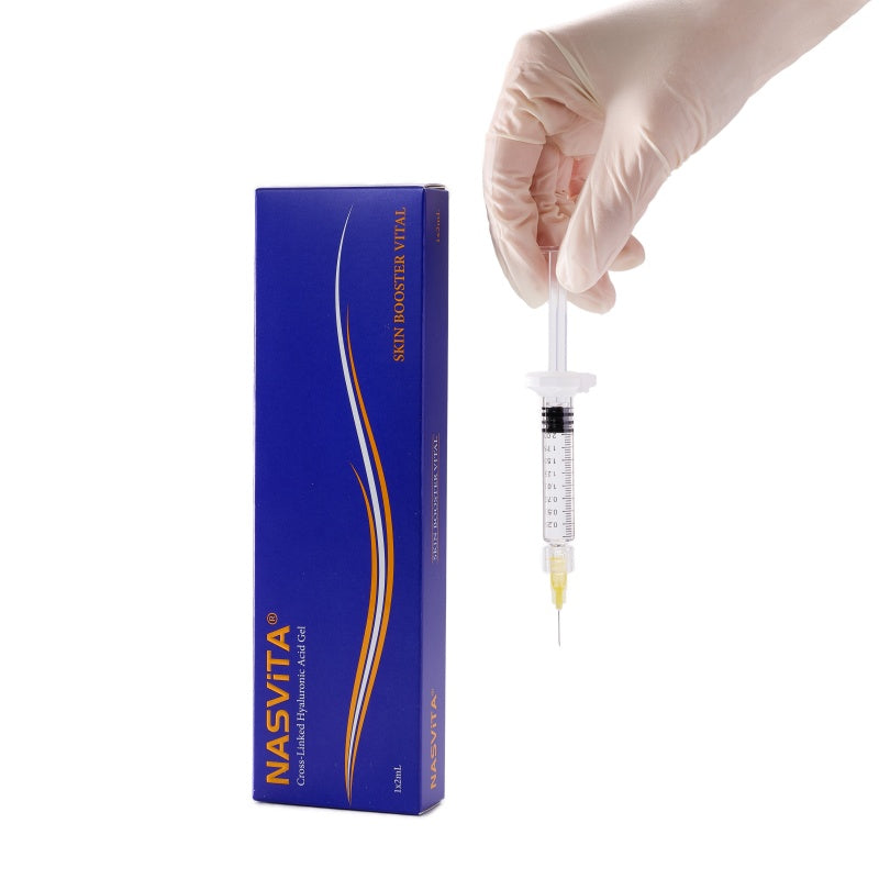 NASViTA® SKIN BOOSTER VITAL Cross-Linked Hyaluronic Acid Gel 2ML