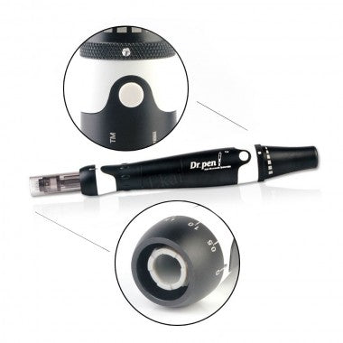 Dr. Pen Ultima A7 Auto Microneedling Pen with 6 pieces 12 Pins Needle Cartridge - Nasvita Medical