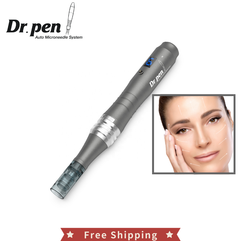 Microneedling Pen - Dr.Pen Ultima M8 Electric Derma Auto Pen with 6pcs pins Cartridges - Nasvita Medical