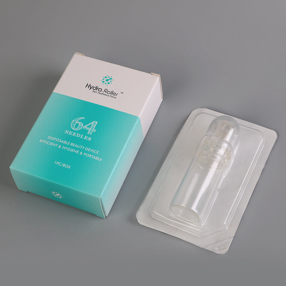 Hydra Roller Microneedle Derma Roller with 10 ml Serum Applicator - Nasvita Medical