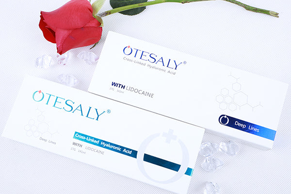 Otesaly Hyaluronic Acid Dermal Filler 1 ml with Lido for Cheek, Nose, and Chin
