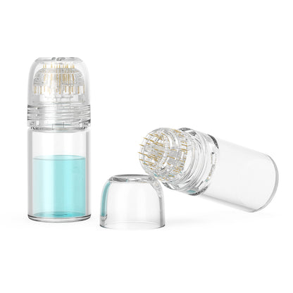 Hydra Needle Derma Stamp with 5 ml Serum Applicator 20 Titanium Pins