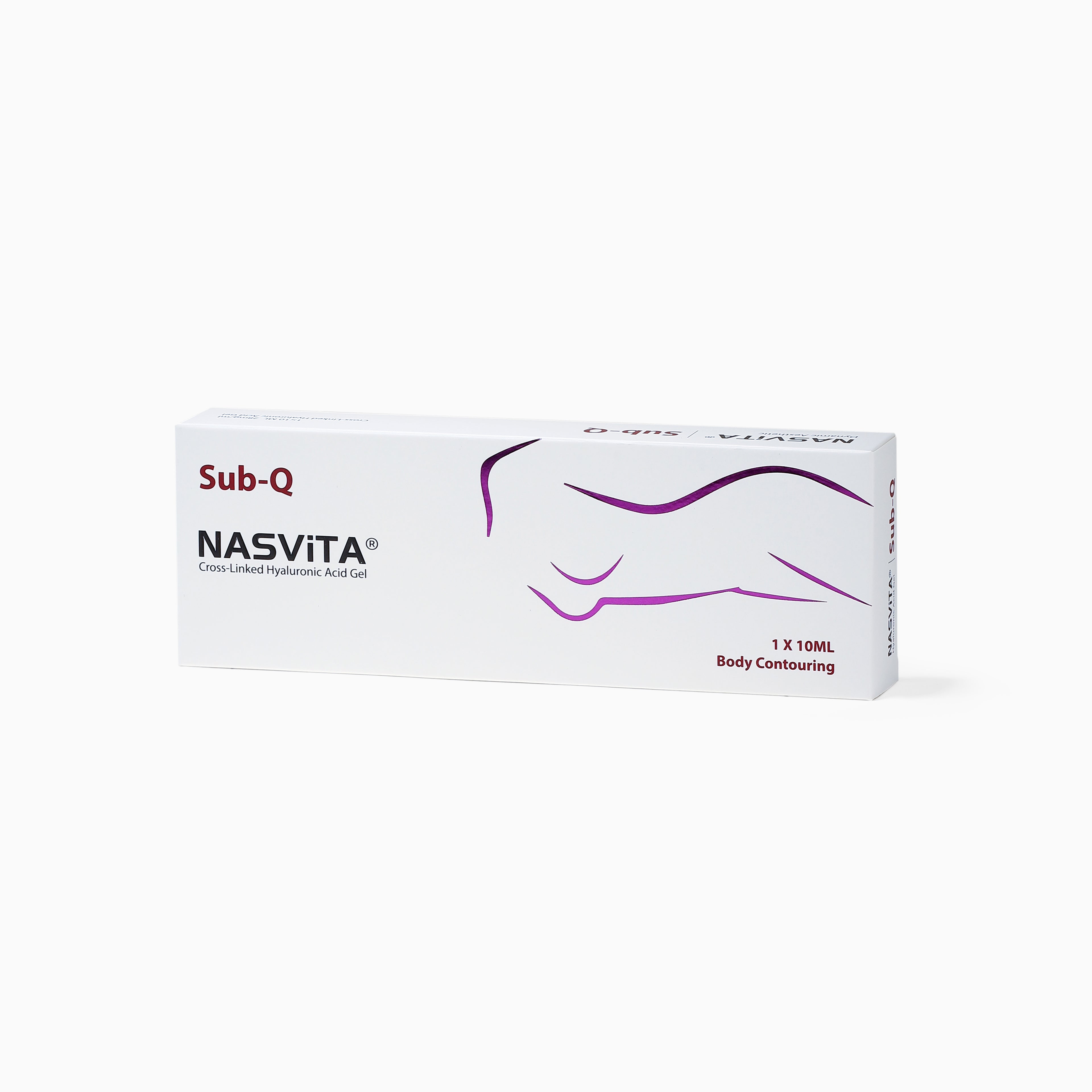 NASViTA Hyaluronic Acid Dermal Filler Sub-Q 10 ml for Breast and Buttocks