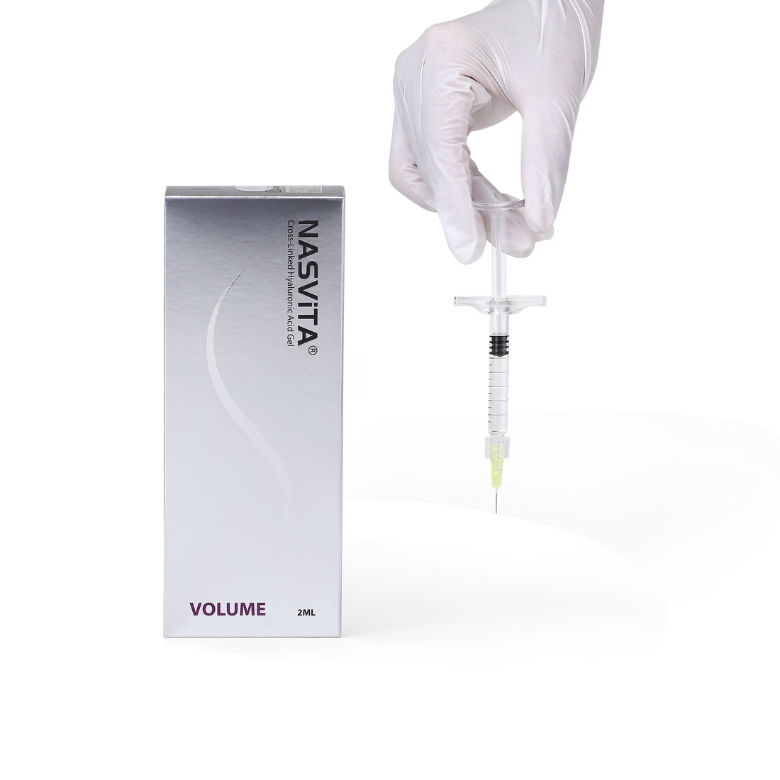 NASViTA VOLUME Hyaluronic Acid Filler for Face Contour Restoration 2ML