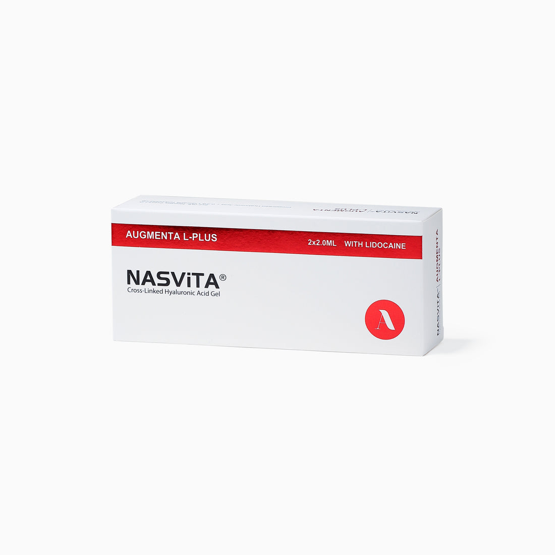 NASViTA AUGMENTA L-PLUS Hyaluronic Acid Filler with Lido for Face Volume 2 ml * 2 Syringes