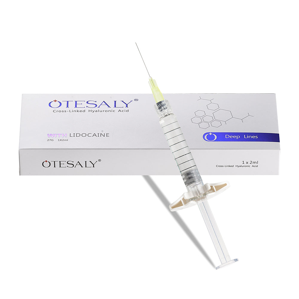 Otesaly Hyaluronic Acid Dermal Filler 2 ml with Lido for Deep Dermis