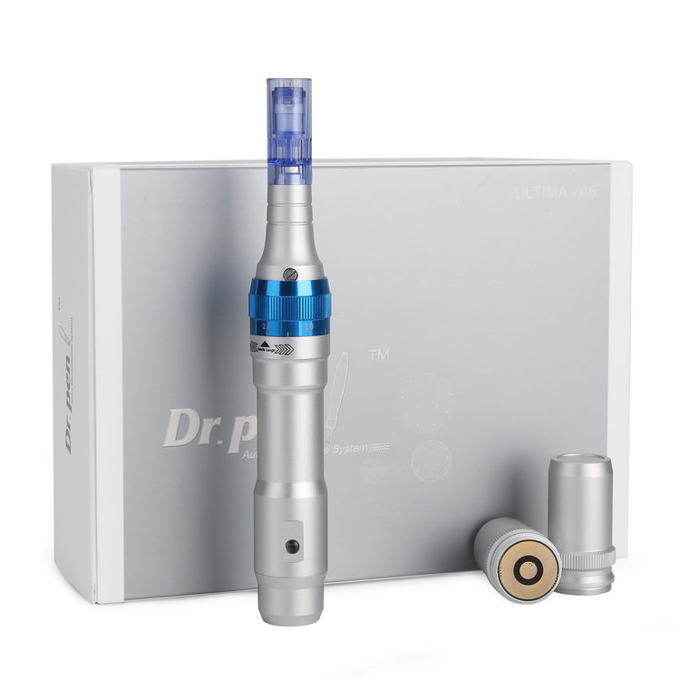 Dr. pen Ultima A6 Microneedling pen with 10 Cartridges - 5 x 12 Pin, 5 x 36 Pin - Nasvita Medical